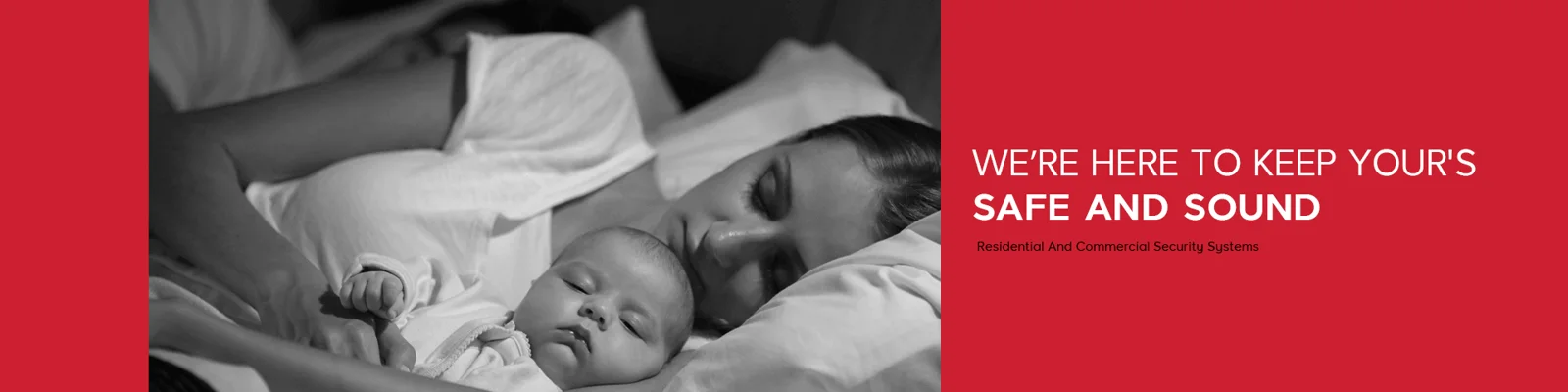 Safe and Sound Security Systems home-security banner